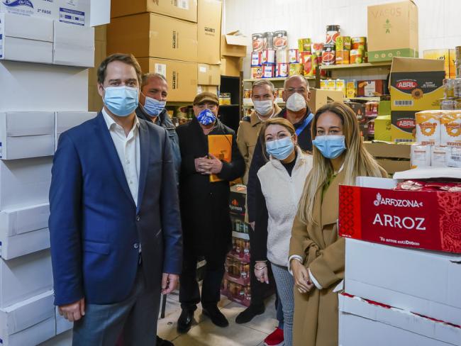 Entrega de alimentos