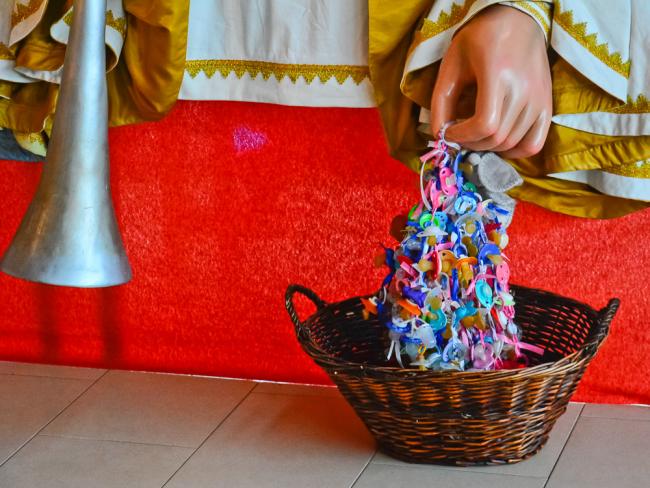 Recogida de chupetes