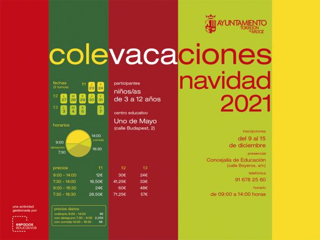  Colevacaciones de Navidad 