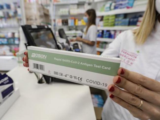 Reparto gratuito de test de antígenos