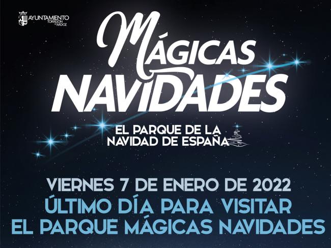 Hoy viernes, último día para que los torrejoneros puedan reservar su invitación para  disfrutar del Parque Mágicas Navidades preferentemente en horario de mañana o antes de las 17:00 horas para evitar gran afluencia de público