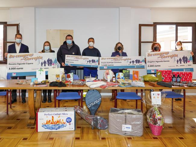 Ganadores del concurso “De compras por Torrejón en las Mágicas Navidades”
