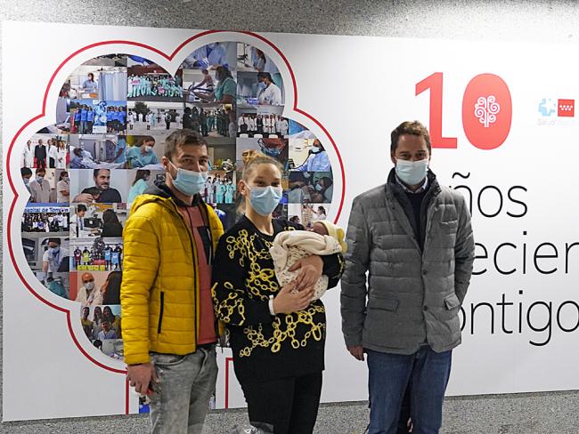  Primer bebé madrileño de 2022 nacido en el Hospital Universitario de Torrejón