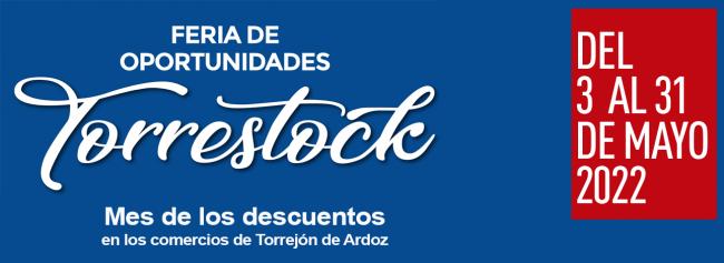 “Torrestock: Feria de Oportunidades, Mes de los descuentos en los comercios de Torrejón de Ardoz” llega con grandes ofertas en 100 comercios de la ciudad del 3 al 31 de mayo