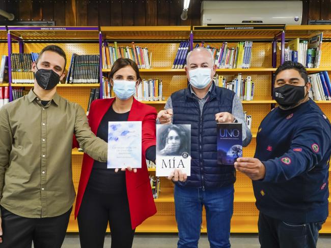 Presentación de libros de escritores locales 