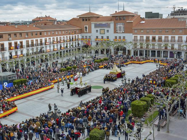 La Procesión del Domingo de Resurrección, que se celebra hoy 17 de abril a partir de las 11:30 horas, pondrá el broche de oro a la Semana Santa de Torrejón de Ardoz 