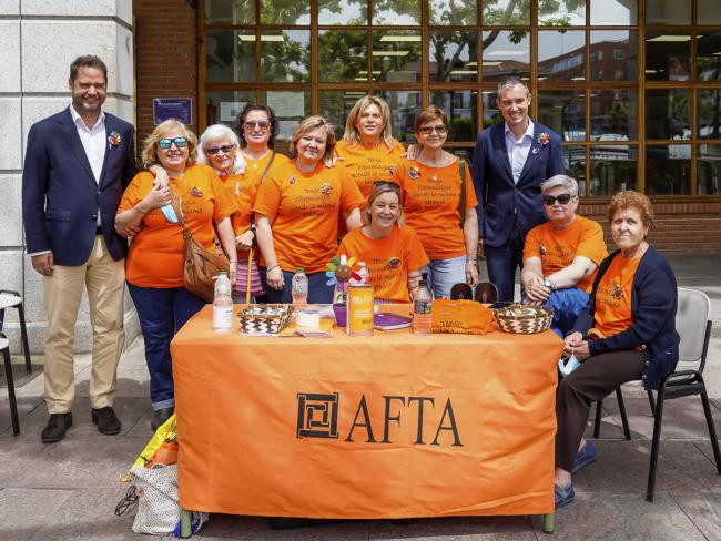 Torrejón de Ardoz se suma a la celebración del Día Mundial de la Fibromialgia con mesas informativas en diferentes puntos de la ciudad para dar a conocer esta dolencia y el trabajo que realiza AFTA en el municipio 