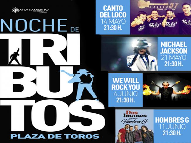 Mañana sábado, 14 de mayo, en la Plaza de Toros de Torrejón de Ardoz, tributo al Canto del Loco a partir de las 21:30 horas con entrada gratuita hasta completar el aforo