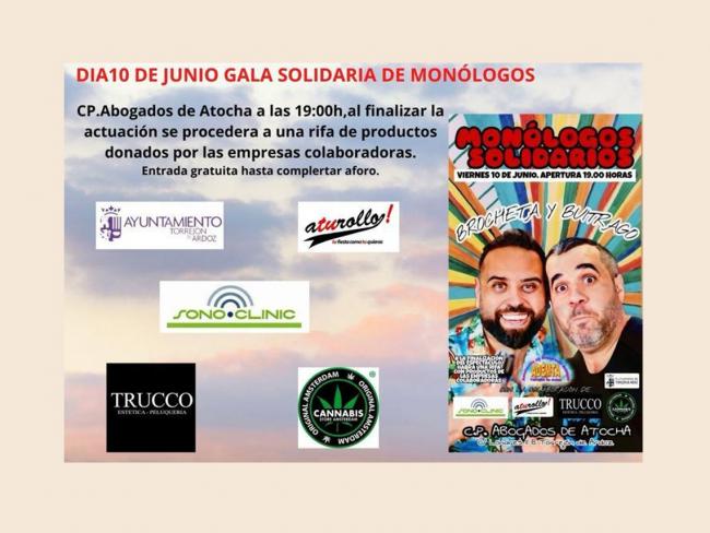  Gala solidaria de monólogos