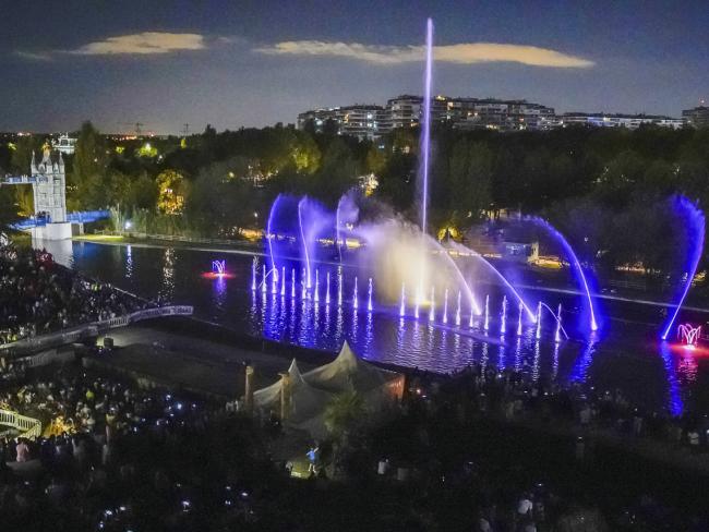 Espectáculo Fuente del Parque Europa 