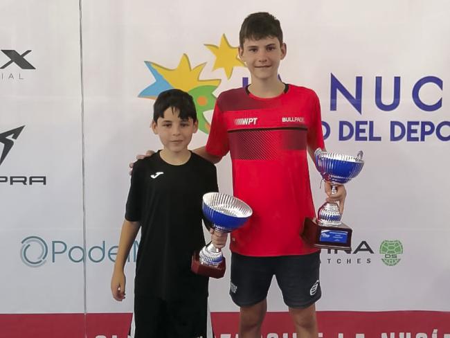 Los hermanos Izan y Joel Ranera