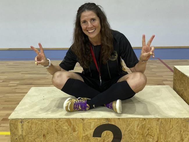 La torrejonera Vanesa Delgado, subcampeona del mundo de kin-ball 