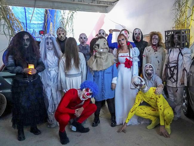 Gran éxito de público en el “Caserón del Terror”, celebrado en la Plaza de Toros de Torrejón, que batió su récord de asistencia, con 6.712 personas