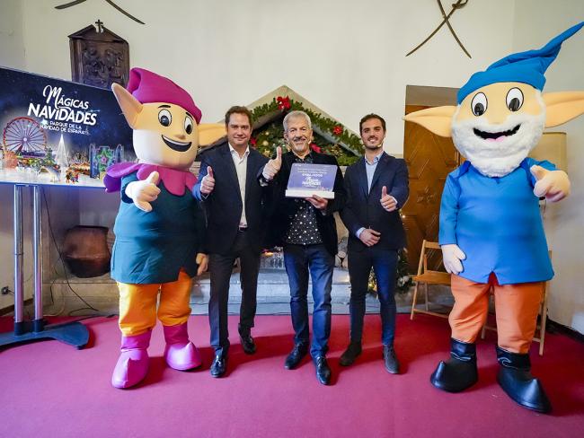 Carlos Sobera, embajador de Mágicas  Navidades, el Parque de la Navidad de España que abre sus puertas este viernes