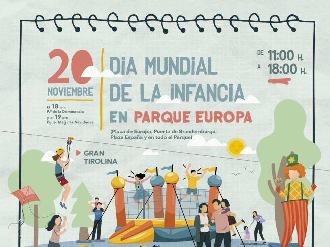 Torrejón de Ardoz celebra el Día Mundial de la Infancia con el concierto del grupo Pica-Pica y un amplio programa de actividades gratuitas dirigidas a los más pequeños y que tendrán lugar desde mañana 18 al 20 de noviembre 