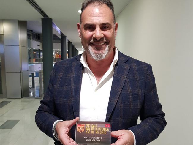 La Agrupación Deportiva Petanca Torrejón, premiada como “Mejor Club de la Comunidad de Madrid” 