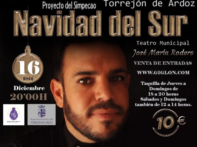 La gala benéfica “Navidad del Sur”, “Zarzuela Pasión” y el “Concierto de Año Nuevo”, este fin de semana en el Teatro Municipal José María Rodero 