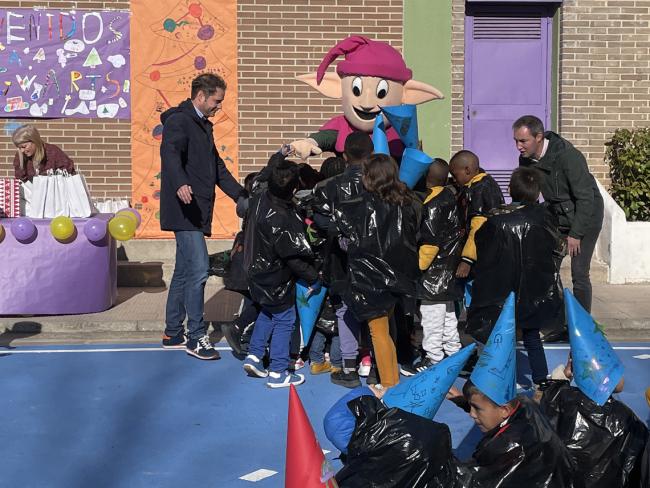 Comedor escolar de Navidad