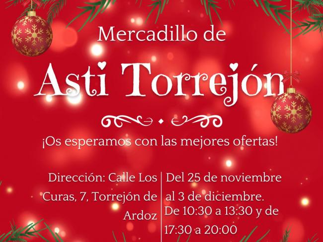 Hasta este próximo sábado 3 de diciembre estará abierto el rastrillo solidario organizado por ASTI con el objetivo de recaudar fondos para continuar desarrollando sus actividades con las personas con menos recursos de la ciudad