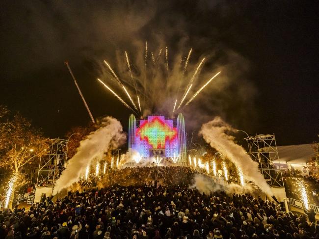 Día del Torrejonero - Espectáculo Puerta Mágica con Fuegos Artificiales 