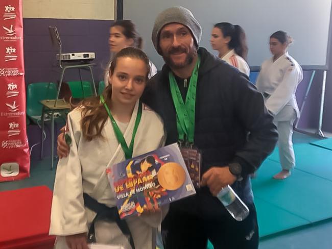 La torrejonera, Carolina Caro, medalla de bronce en la Supercopa de España de judo en categoría infantil