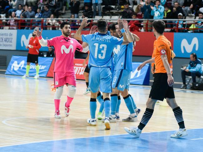 Movistar Inter FS entregará invitaciones a los desempleados de Torrejón de Ardoz para su partido de liga ante Osasuna Magna que disputará este viernes 3 de febrero a las 20:30 horas en el Pabellón Jorge Garbajosa 