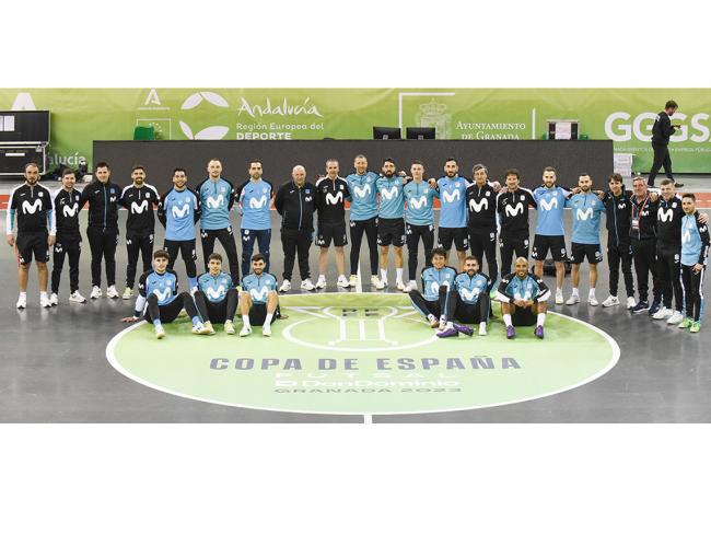 El equipo de fútbol sala torrejonero, Movistar Inter, subcampeón de la Copa de España