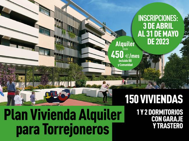 Plan Vivienda Alquiler para Torrejoneros