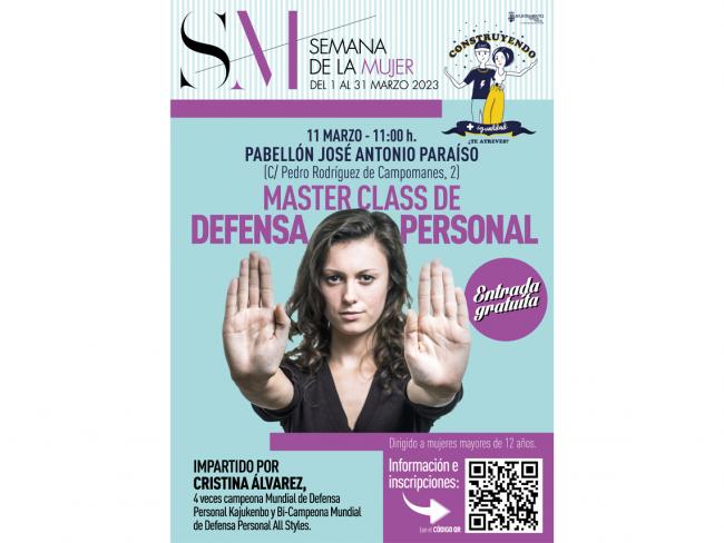 Masterclass de defensa personal gratuita