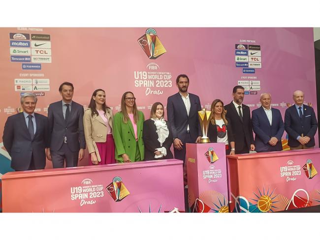 Sorteados los grupos del mundial de baloncesto femenino sub-19 en el que Torrejón de Ardoz es una de las sedes 