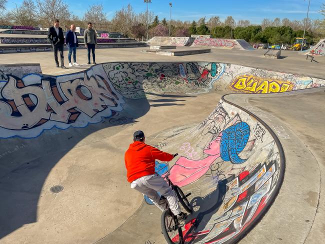 El Skatepark de Torrejón de Ardoz será reformado, dinamizando así este espacio público gratuito para usuarios de deportes urbanos como Parkour, Skateboarding, Bmx, Roller y Scooter