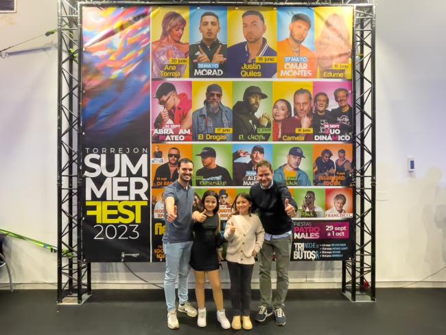 Llega la segunda edición del festival “Torrejón Summer Fest”, con los grandes conciertos de Justin Quiles, Morad, Ana Torroja y Omar Montes, entre otros excelentes artistas