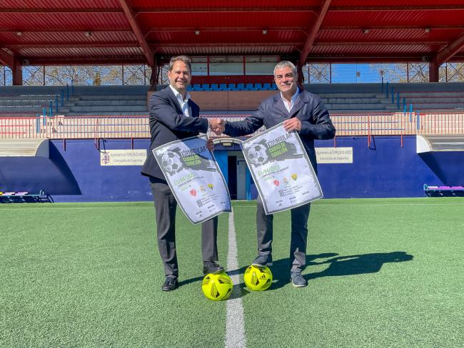 El Campo de Fútbol Municipal Las Veredillas acogerá este sábado, 1 de abril, el torneo “Triangular Ciudad de Torrejón” de categoría infantil entre los equipos del Real Madrid, AD Torrejón CF y Periso