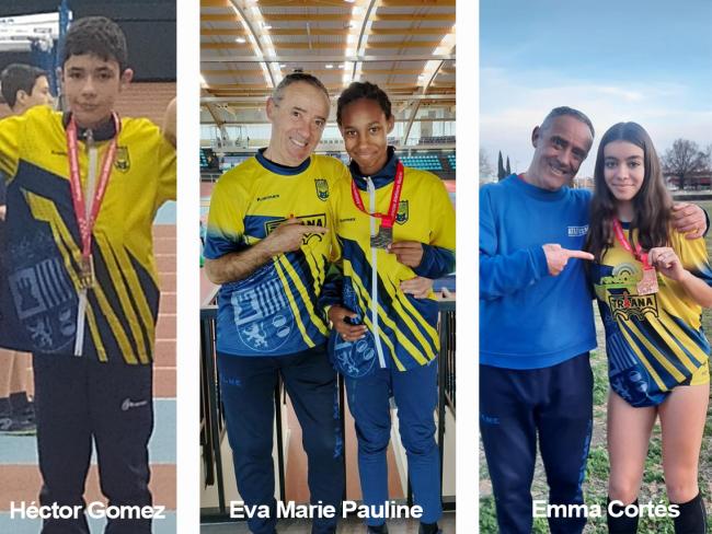 Gran éxito del Club Atletismo Torrejón con tres podios en el Campeonato de Madrid 