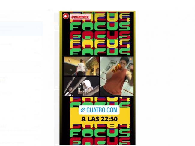 La boxeadora y concejala de Mujer de Torrejón de Ardoz, Miriam Gutiérrez, protagonista del programa de televisión de Cuatro, “Focus”