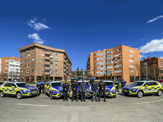 El Ayuntamiento de Torrejón de Ardoz potencia la Policía de Barrio al mejorarla con 5 nuevos vehículos patrulla