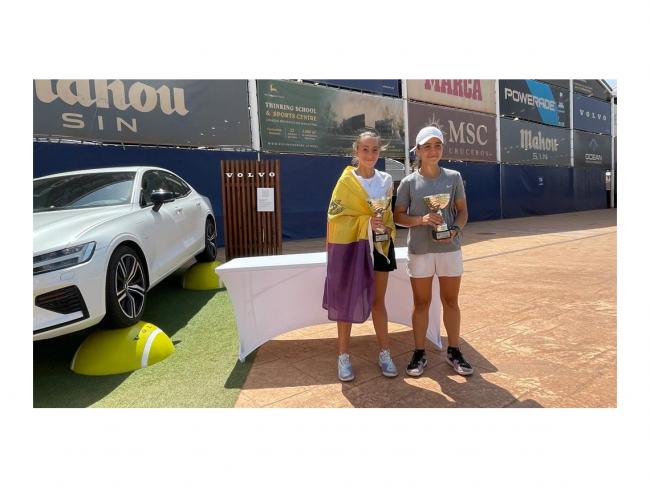 La tenista torrejonera, Carlota Luján