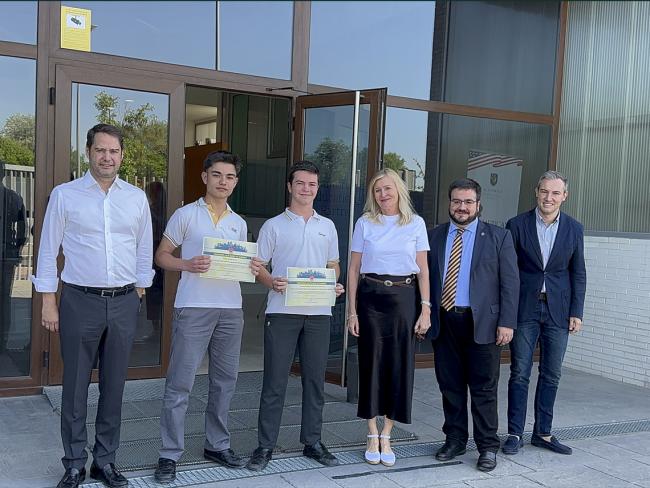 Ganadores del concurso “¿Qué sabes de Europa?”