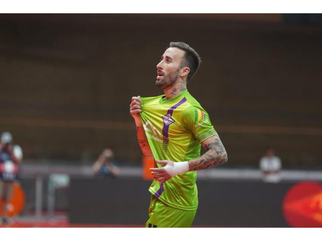 El torrejonero, Mario Rivillos, campeón de Europa de fútbol sala con Palma Futsal