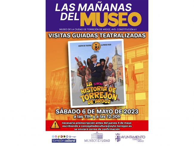 Visita guiada teatralizada “La loca historia de Torrejón de Ardoz” 