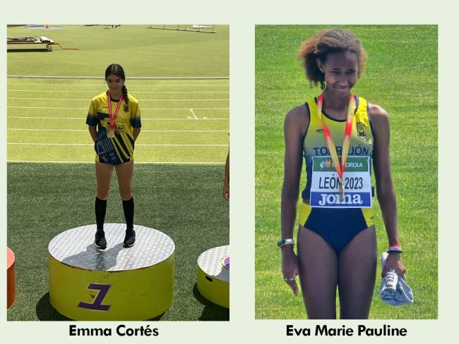 La torrejonera Eva Marie Pauline, del Club Atletismo Torrejón, campeona de España sub-14 de triatlón