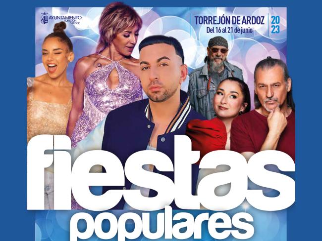 Hoy lunes, 19 de junio, continúan las Fiestas Populares de Torrejón de Ardoz