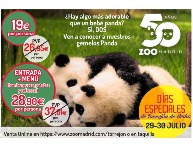 Días Especiales de Torrejón de Ardoz en el Zoo Aquarium 