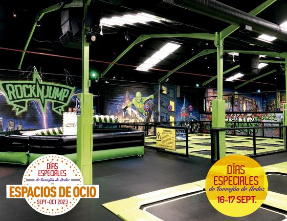 El sábado 16 y el domingo 17 de septiembre continúan los Días Especiales de Torrejón de Ardoz en RockNJump, con precios reducidos para los torrejoneros  