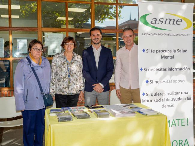 Torrejón de Ardoz se suma a la celebración del Día Mundial de la Salud Mental con el objetivo de sensibilizar e informar sobre los diferentes trastornos mentales que existen