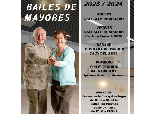 Continúa la temporada de bailes para los mayores con más sesiones