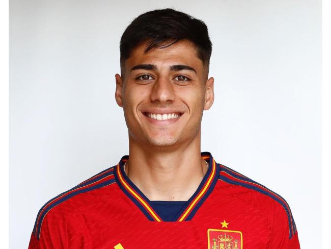 Carlos Martín, jugador de la selección española sub-21