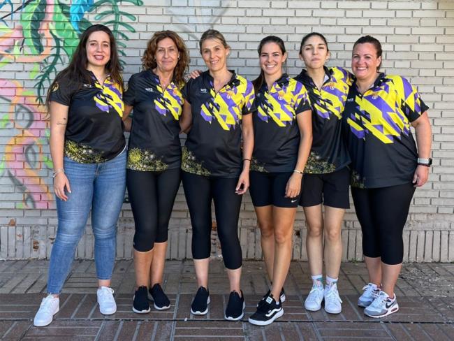 Integrantes del equipo Club Bowling Torrejón que participó en el Campeonato de España