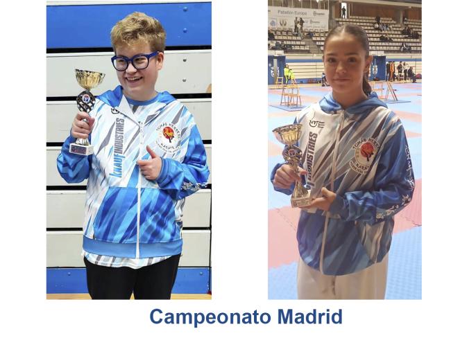 Pablo Lesmes y Belia Muñoz (Campeonato de Madrid)