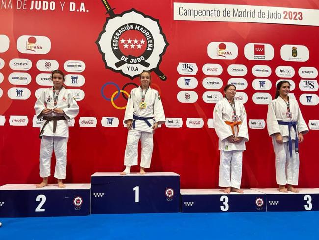Carolina Caro Namyasenko, medalla de oro en infantil -52 kilos